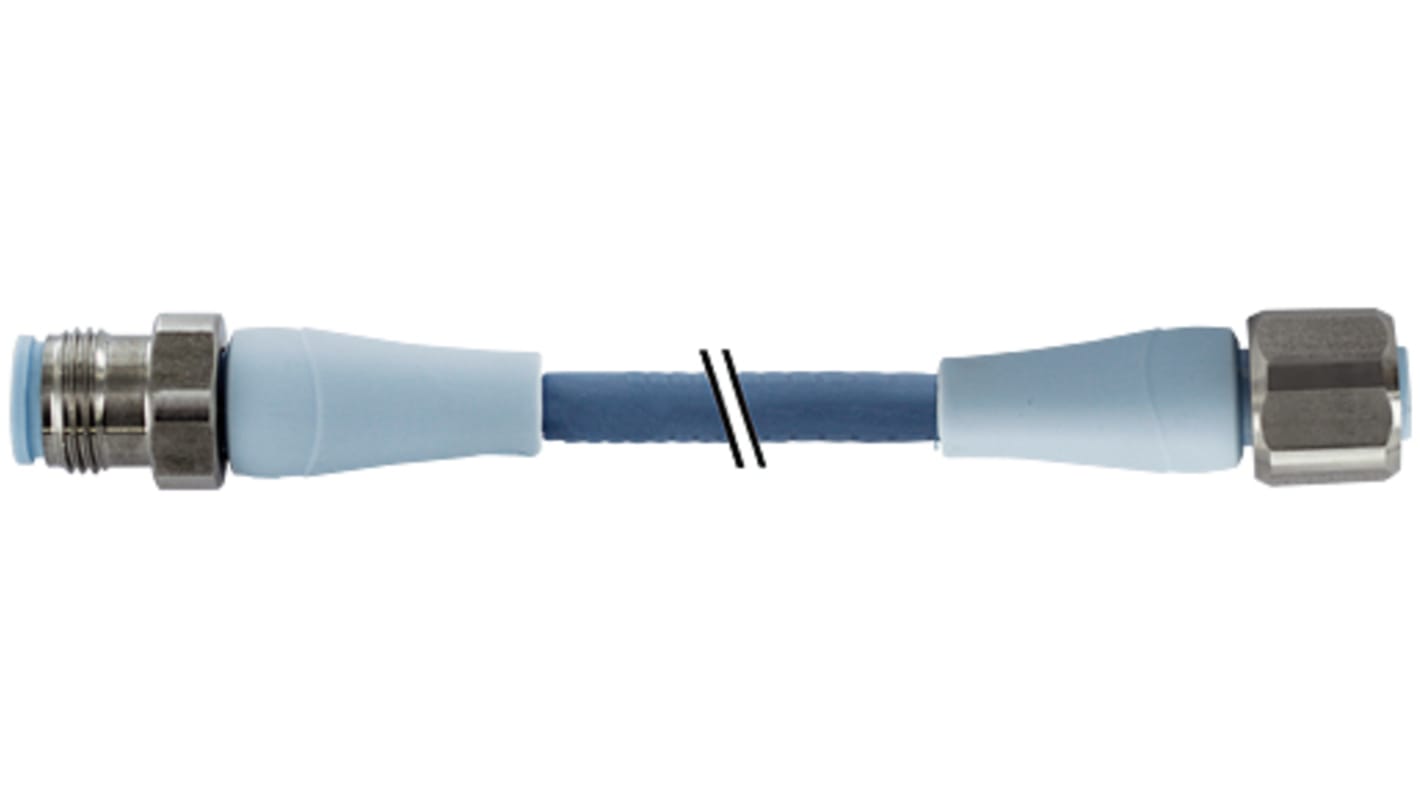Murrelektronik Limited Straight Male 5 way M12 to Straight Female 5 way M12 Sensor Actuator Cable, 1m