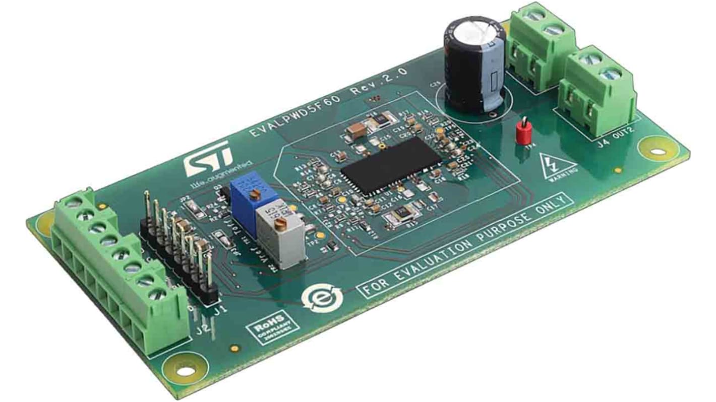 STMicroelectronics Demonstration Board for LPWD5F60 for Drive a Single-Phase Load in Full-Bridge