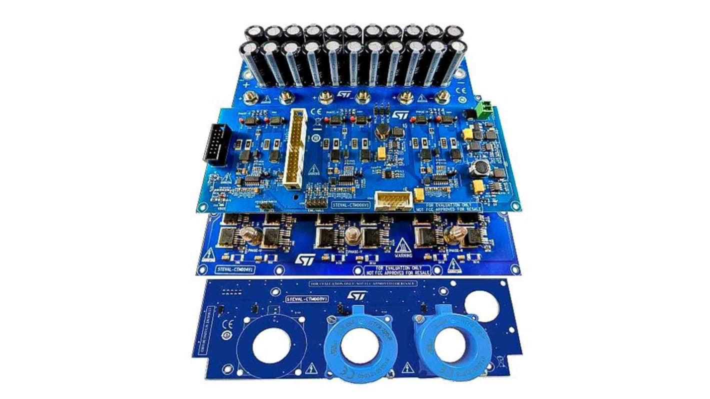 STマイクロ,  電源IC 開発キット, 評価ボード, モータ制御, 産業用モータ制御 用, STEVAL-CTM009V1