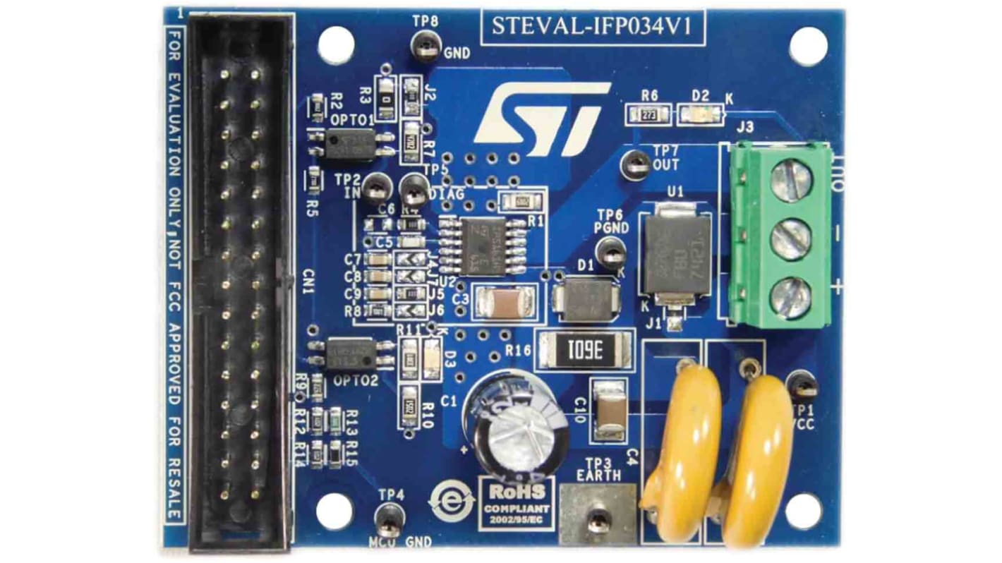 STMicroelectronics Evaluation Board for IPS161H for Analyze the IPS161H Device Functionality