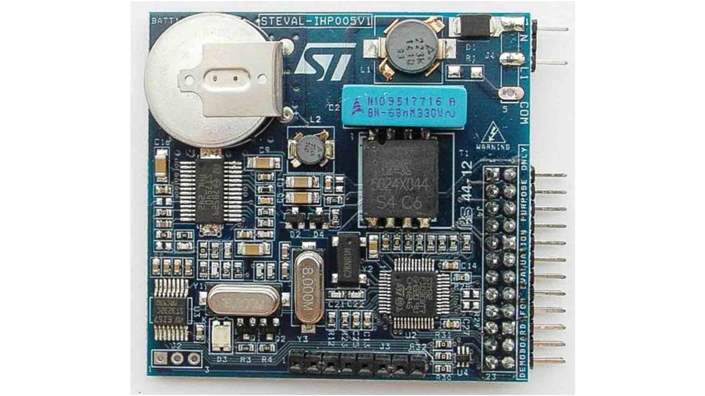 STマイクロ,  評価ボード, 評価ボード, 汎用電源ラインモデムモジュール 用, STEVAL-IHP005V1