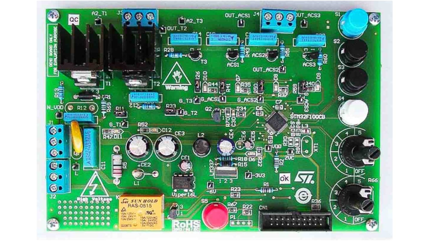 STMicroelectronics STM32F100 Evaluierungsplatine, Demonstration Board