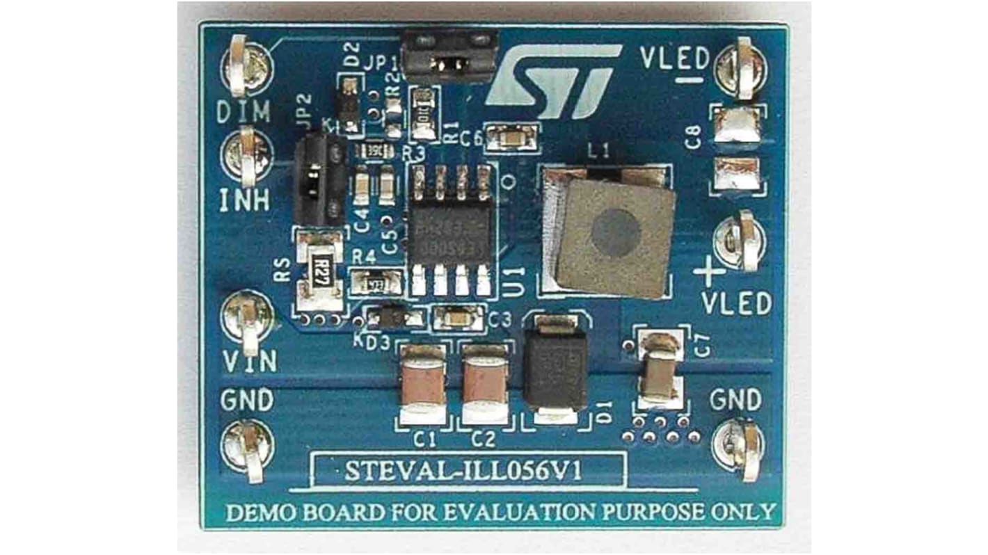 STEVAL STMicroelectronics STEVAL-ILL056V1, LED meghajtó felmérőkészlet LED5000
