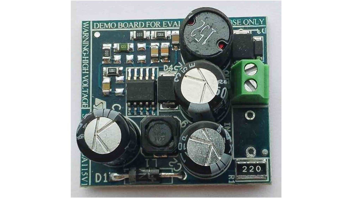 STマイクロ,  電源IC 開発キット, 評価ボード, バックコンバータ, 電源 用, STEVAL-ISA115V1