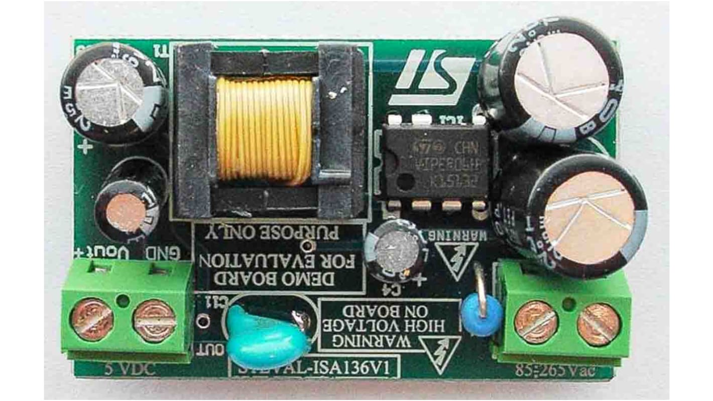 STマイクロ,  電源IC 開発キット, 評価ボード, 汎用用途 用, STEVAL-ISA136V1