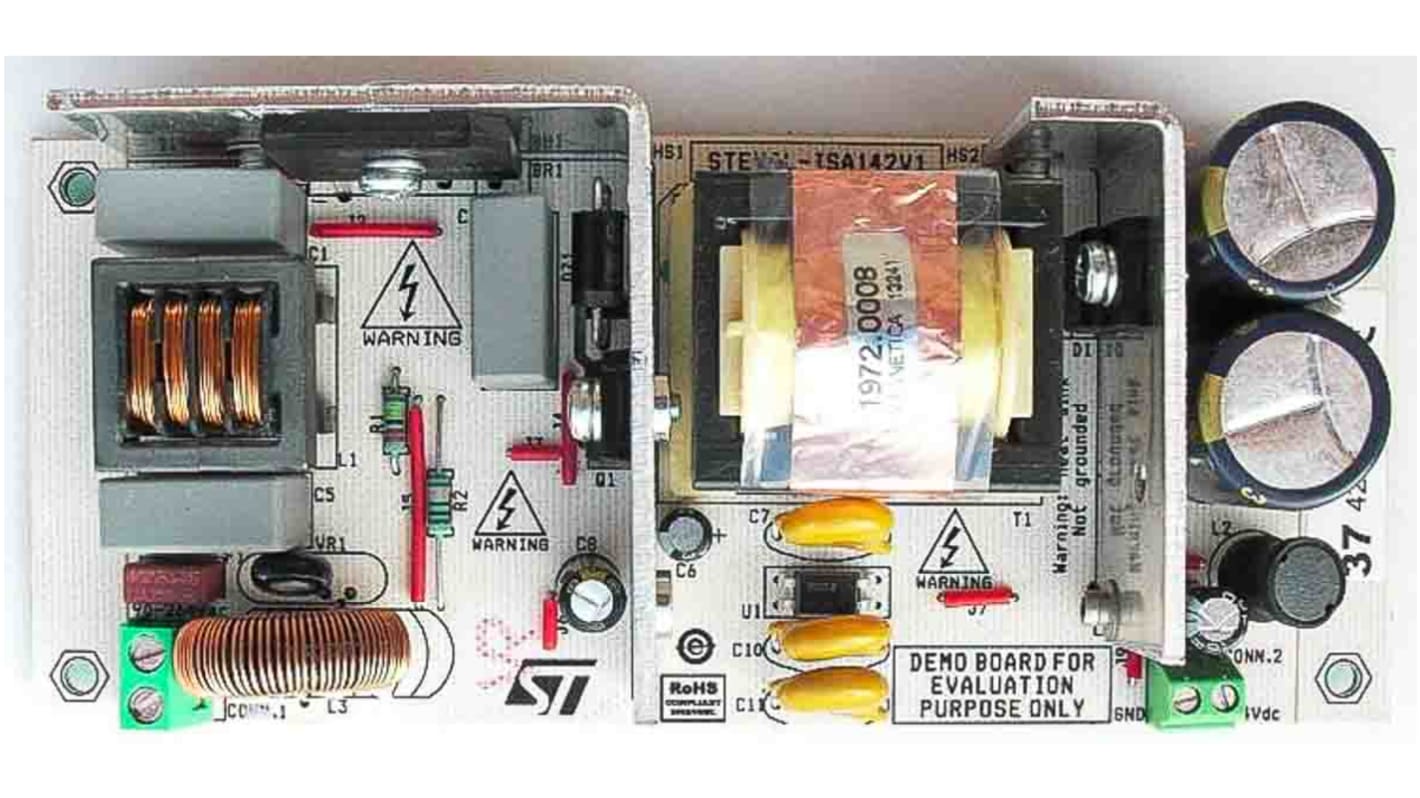 STマイクロ,  電源IC 開発キット, 評価ボード, 低電力用途 用, STEVAL-ISA142V1