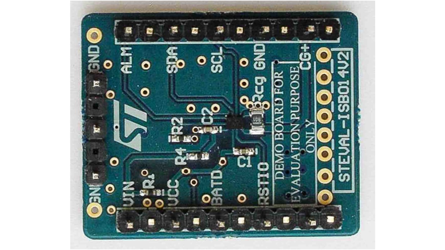 STマイクロ,  電源IC 開発キット, 評価ボード, バッテリモニタリング, ガスゲージの用途 用, STEVAL-ISB014V2