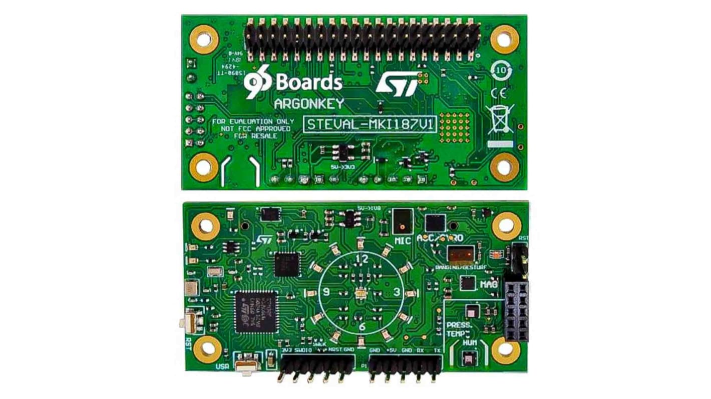 STMicroelectronics Mezzanine Board 开发套件, STM32F412C芯片, 用于独立板