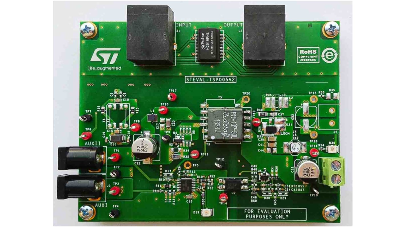 STマイクロ,  電源IC 開発キット, 評価ボード, フライバックコンバータ 用, STEVAL-TSP005V2