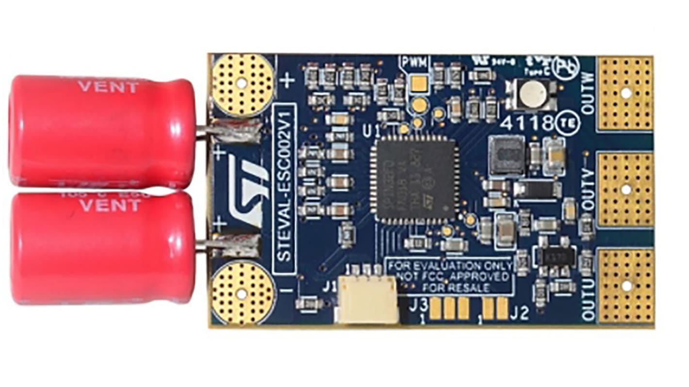 STマイクロ,  電源IC 開発キット, 評価ボード, 電子速度コントローラ 用, STEVAL-ESC002V1