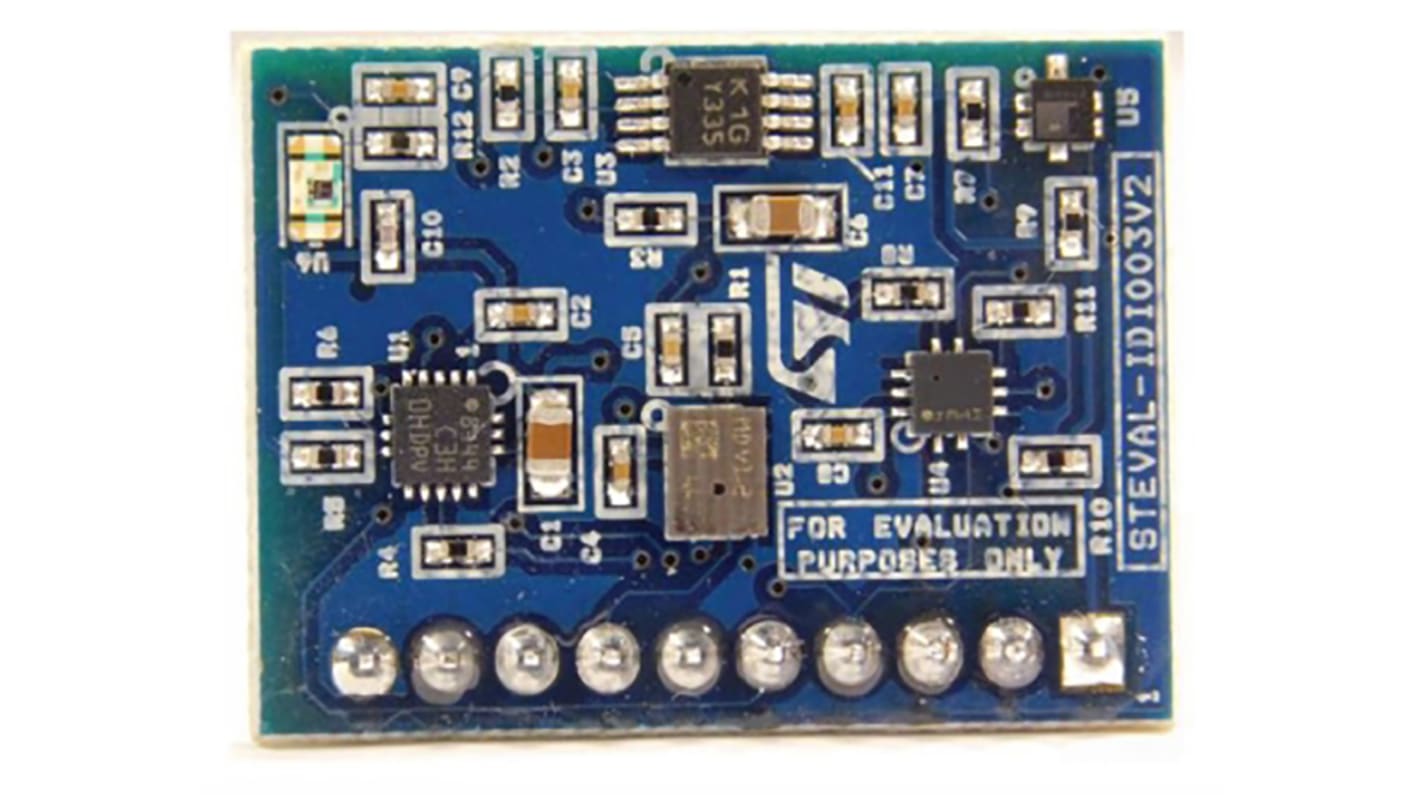 STMicroelectronics Multi-Sensor RF Platform Sensors Board Sensors