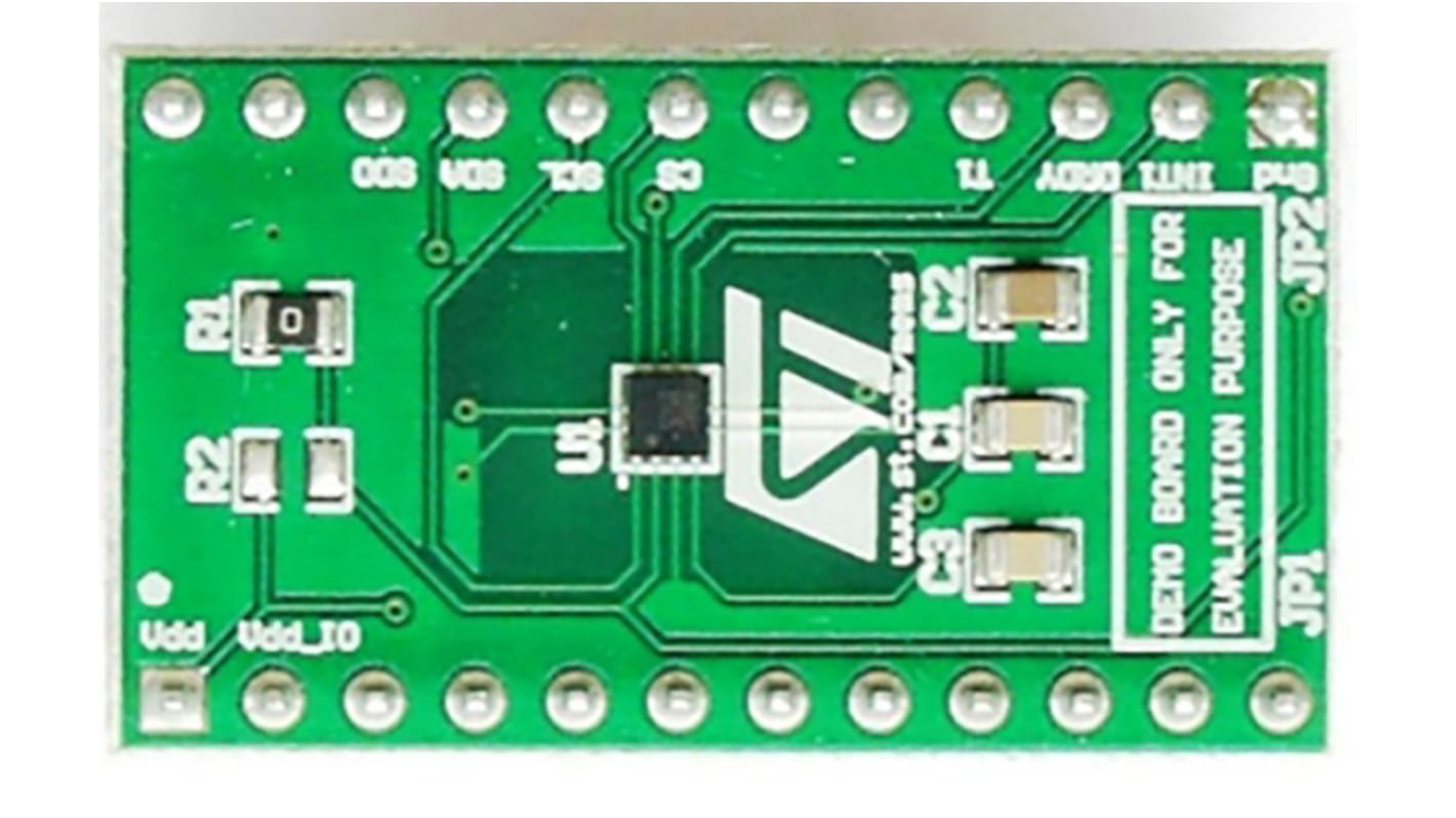 klasifikace: Deska adaptéru, pro použití s: Standardní zásuvka DIL24 LIS3MDL Adapter Board for Standard DIL24 Socket