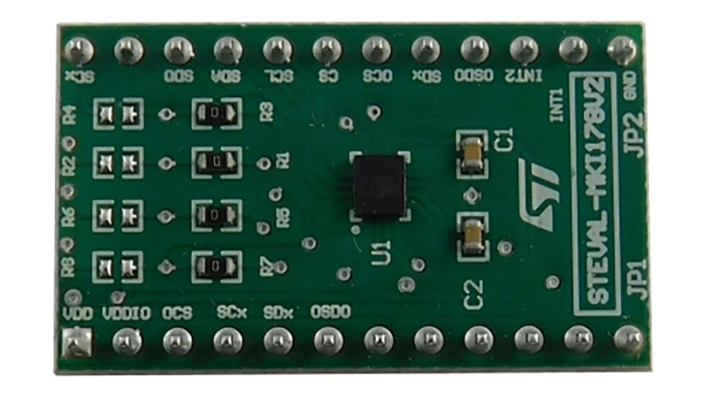 klasifikace: Deska adaptéru, pro použití s: Standardní zásuvka DIL24 LSM6DSL Adapter Board for a Standard DIL24 Socket