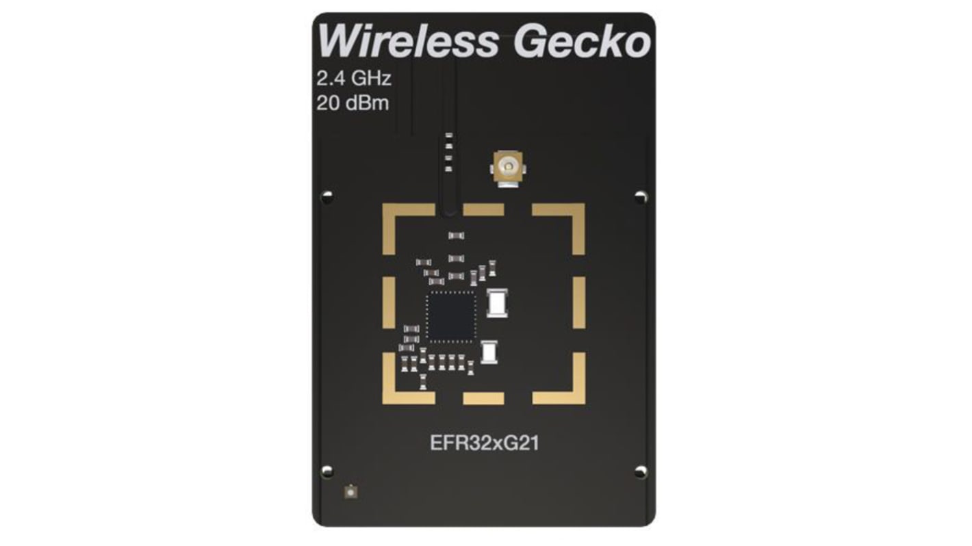 Silicon Labs EFR32xG21 Wireless Gecko 2.4 GHz +20 dBM Radio Board EFR32xG21 Wireless Development Kit 2.4GHz SLWRB4180A