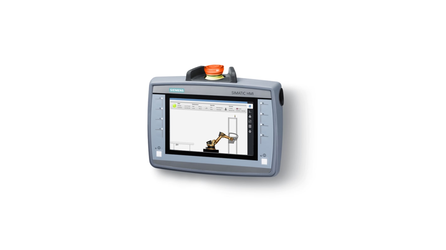 Siemens 6AV2125 Series SIMATIC Touch-Screen HMI Display - 7 in, TFT Display, 800 x 480pixels