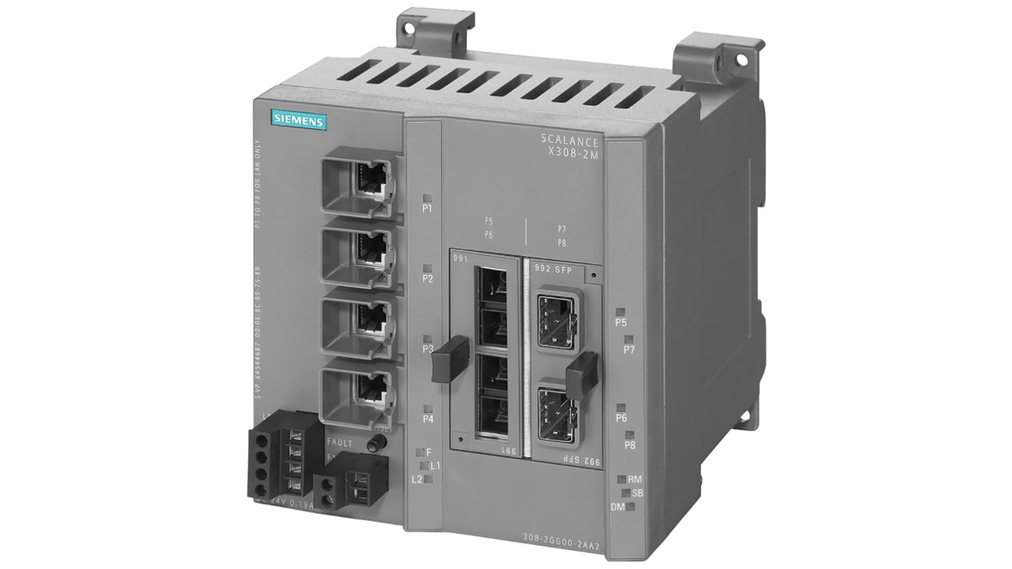 Siemens ET200 PRO, SIMATIC DP Series PLC I/O Module, 24 V dc