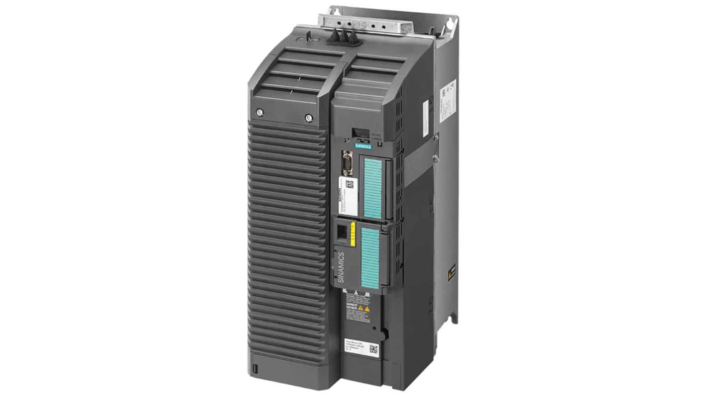 Siemens 6SL3210 3-Phasen Frequenzumrichter 22 kW 400 V ac / 39 A, 41 A. 0 → 240 (Vector Control) Hz, 0 →