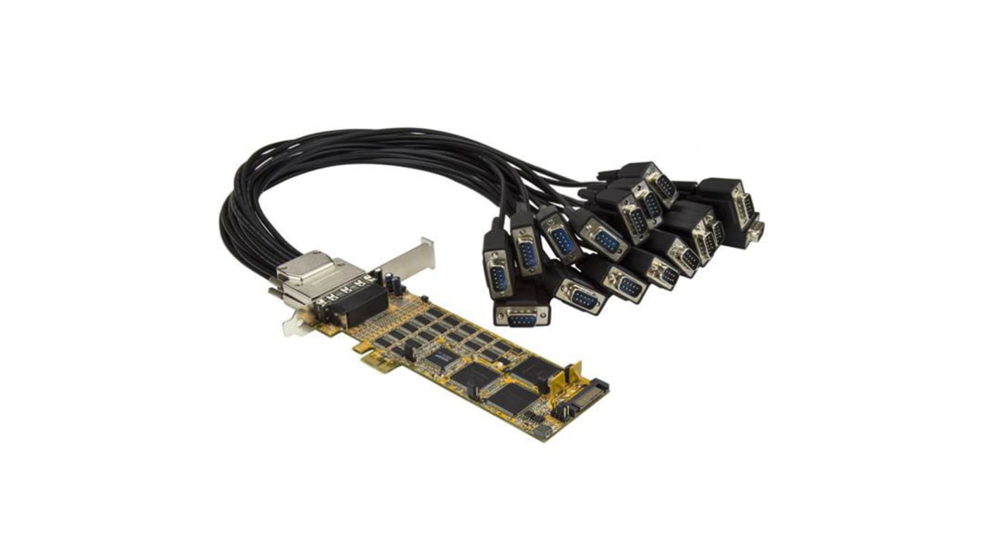 Karta szeregowa, RS232, l. portów: 16, 921.6kbit/s, magistrala: PCIe, Szeregowe