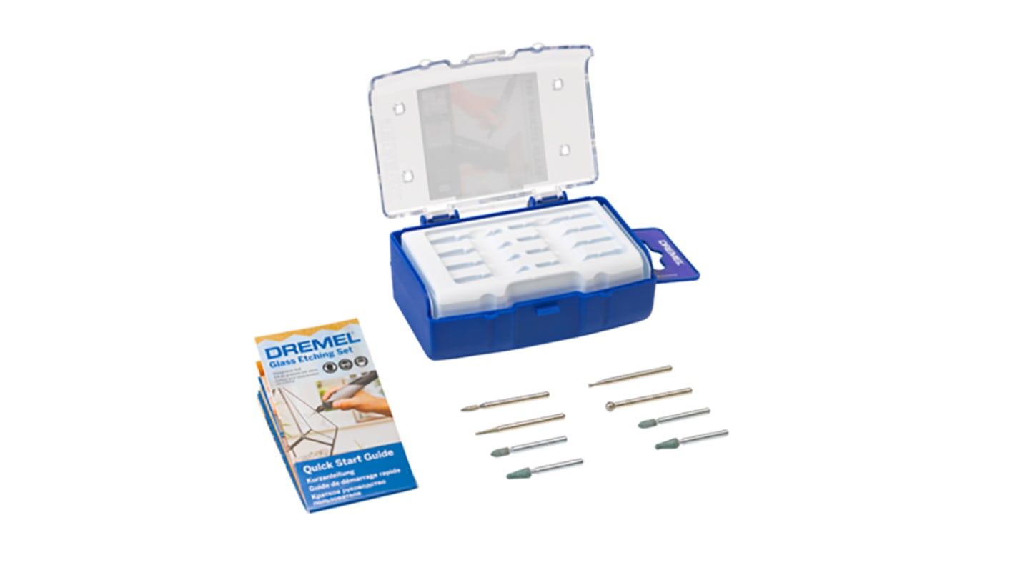 Dremel 8-Piece Glass Etching Set, for use with Dremel Tools