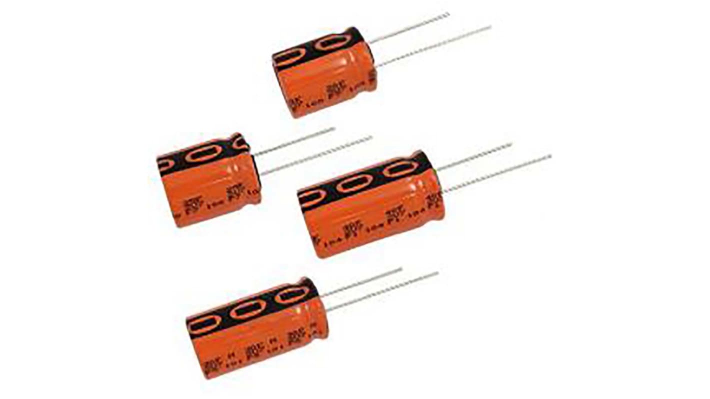Superkondenzátor, řada: 235 EDLC 10F -20 → +50% 31mΩ 3V dc, Průchozí otvor AEC-Q200, 10 x 30mm Vishay