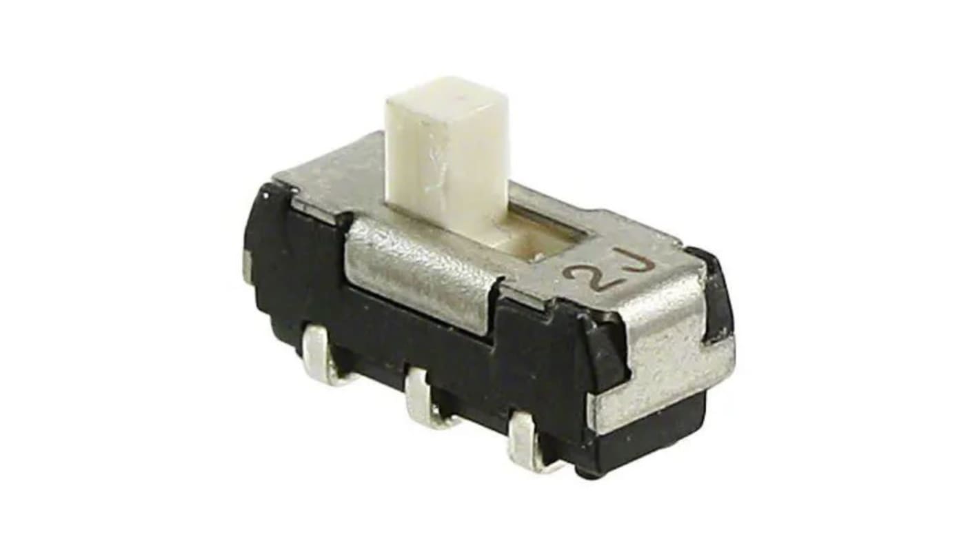 Nidec Components Surface Mount Slide Switch DPDT 200mA Slide