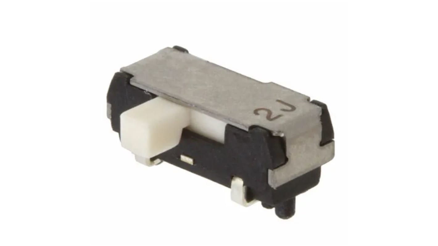 Nidec Components Surface Mount Slide Switch SPDT 200mA Slide