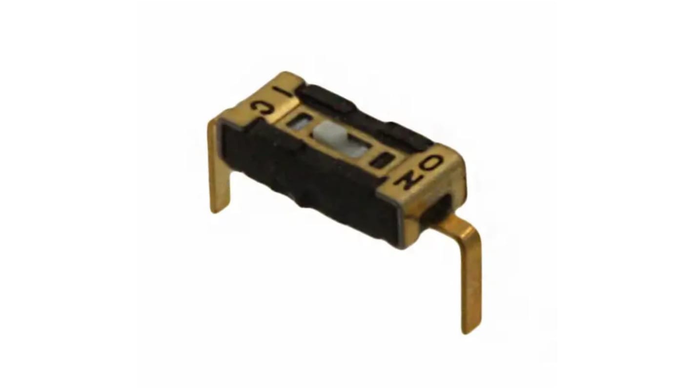 Nidec Components Through Hole Slide Switch SPST 100mA Slide