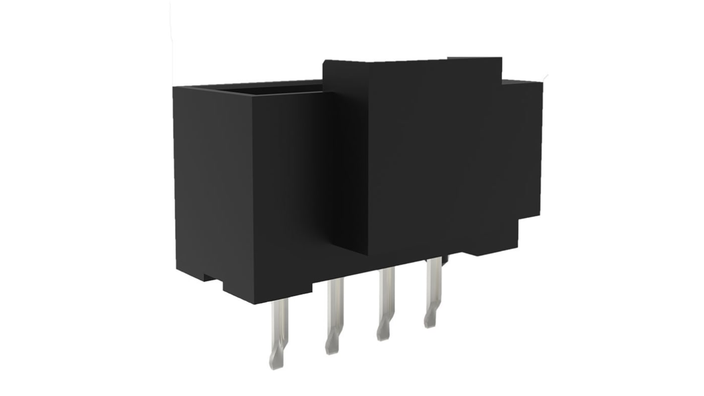 Wtyk PCB 4-pinowe raster: 2.5mm -rzędowe Molex Przewlekany 6.5A