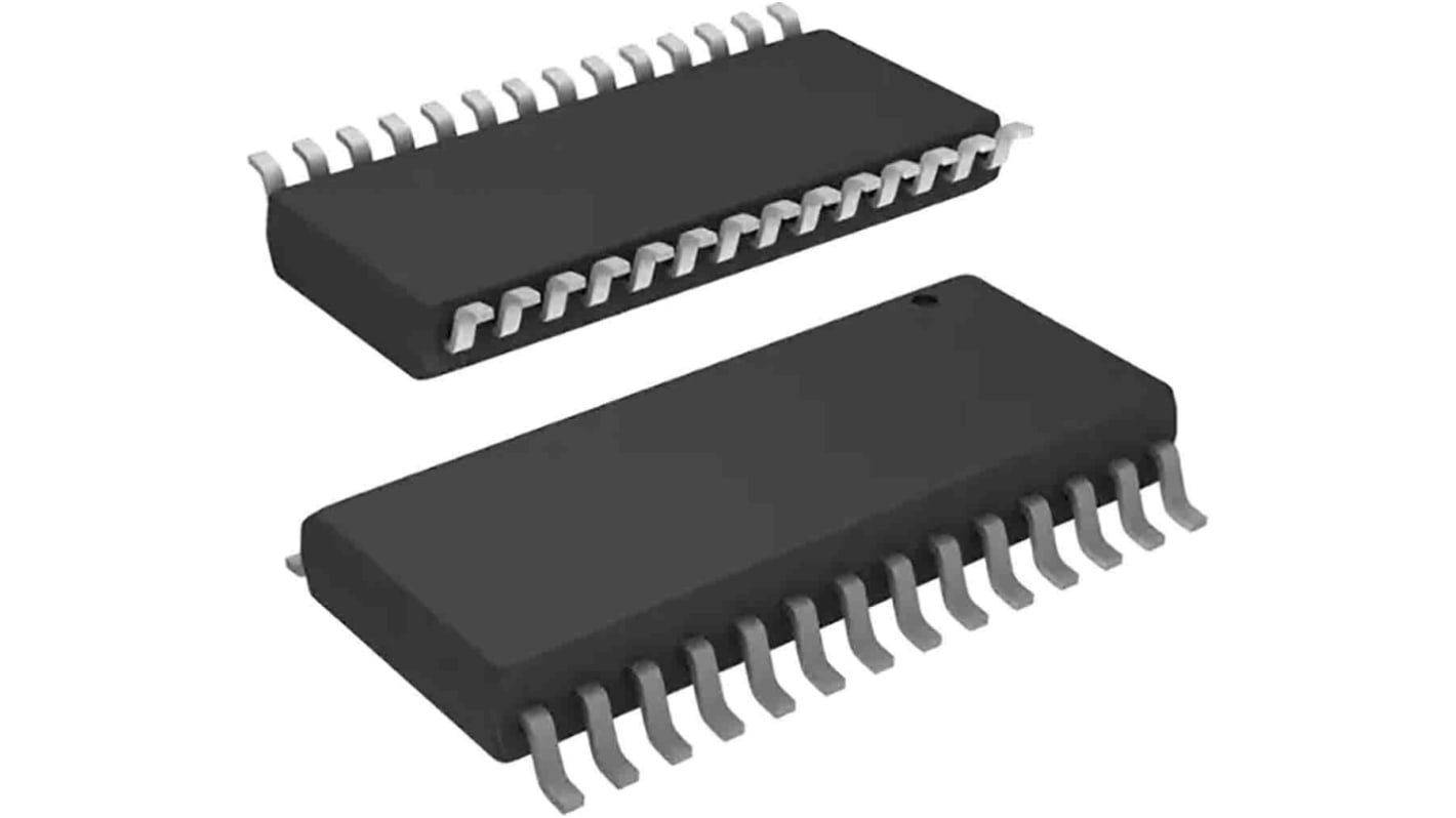 Renesas Electronics MUX芯片, 28针, 贴片安装, SOIC, 8 线解复, 2, 2元件/芯片, CMOS，TTL逻辑