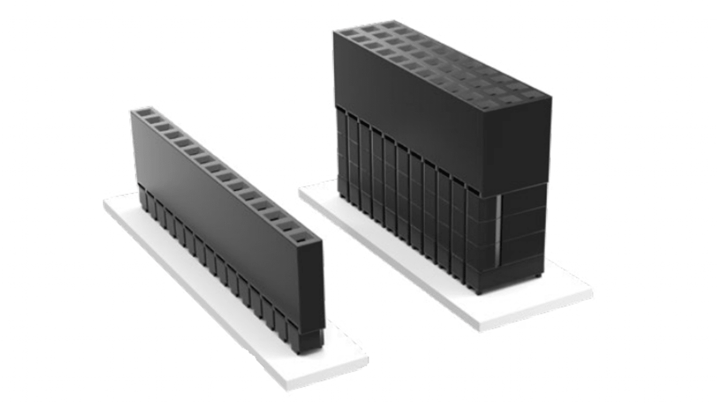 Presa PCB Samtec, 26 vie, 2 file, passo 2.54mm, Montaggio con foro passante