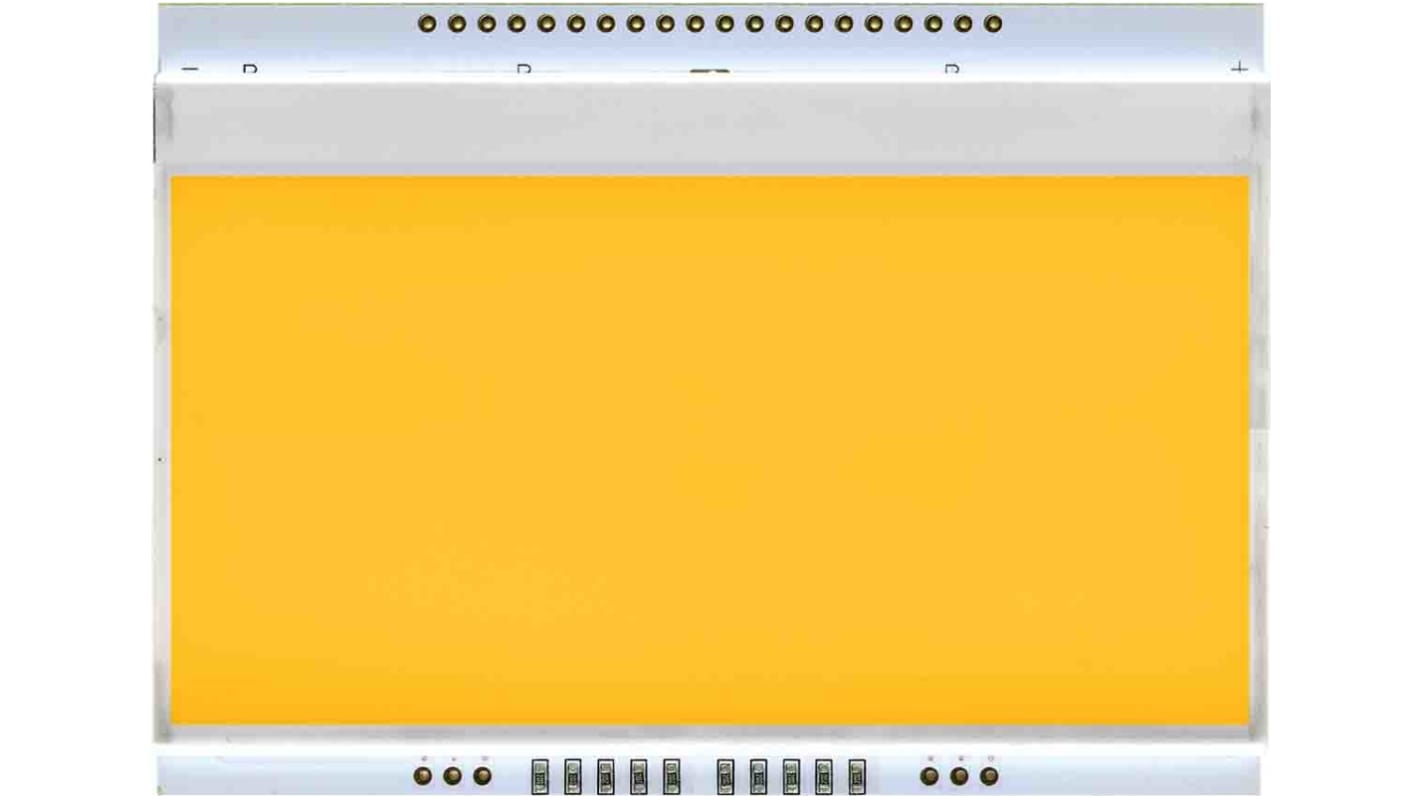 Display Visions LED背光源, 琥珀色光, 94 x 67mm, EA DOGS104x-A系列