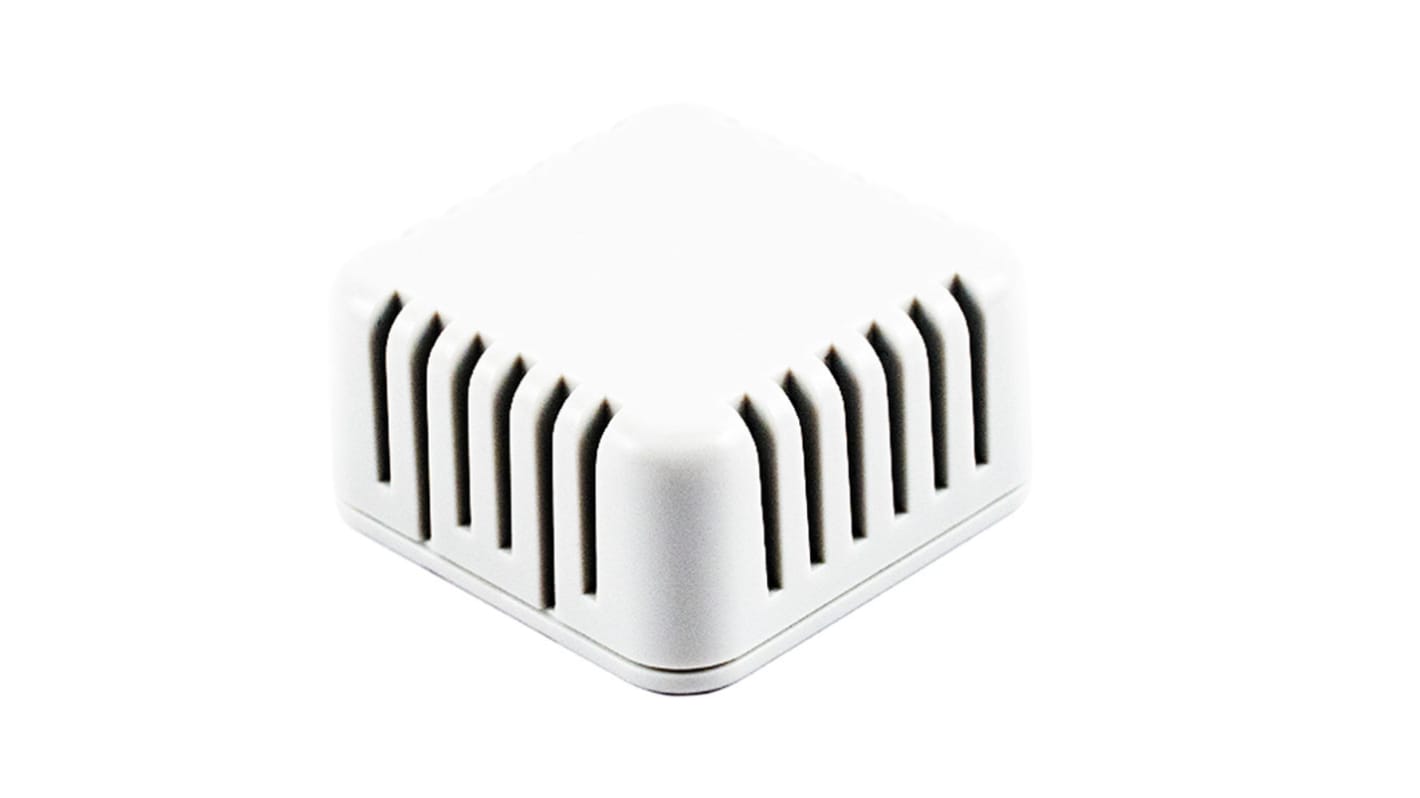Hammond 1551 Series White ABS Enclosure, IP30, White Lid, 40 x 40 x 20mm