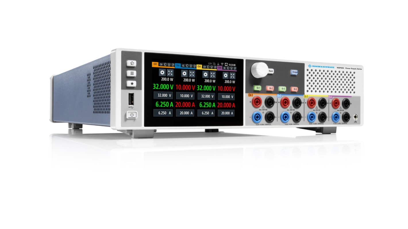 Rohde & Schwarz NGP800 Series Digital Bench Power Supply, 0 → 32V, 20A, 4-Output, 800W