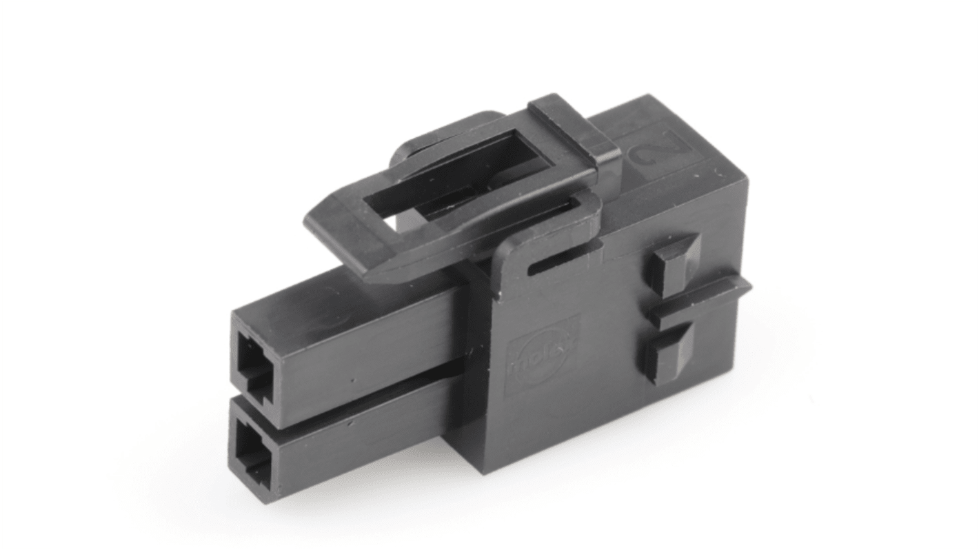 Molex, 171692 Receptacle Connector Housing, 5.7mm Pitch, 2 Way, 2 Row