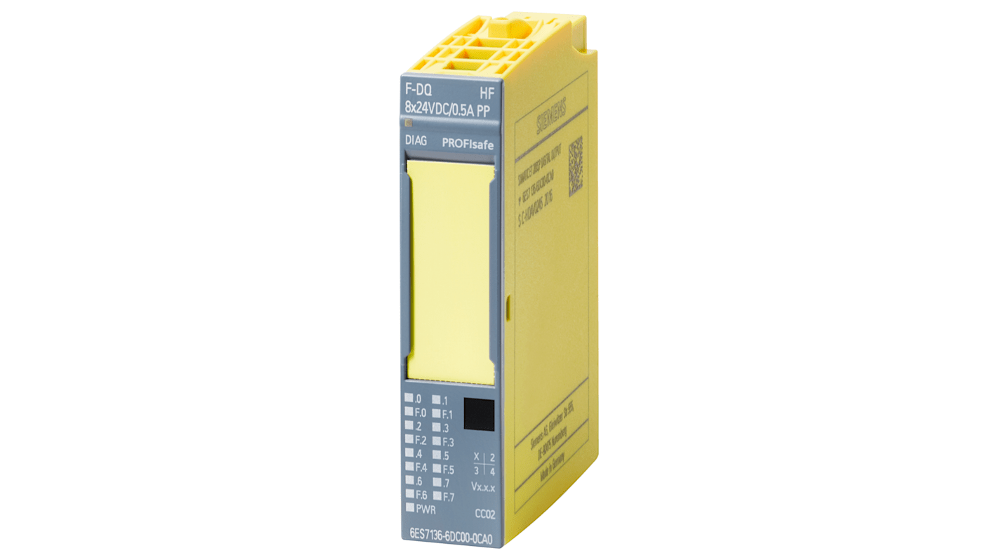 Siemens SIMATIC ET 200SP Series Module for Use with SIMATIC ET 200SP, Transistor Output, Digital Input