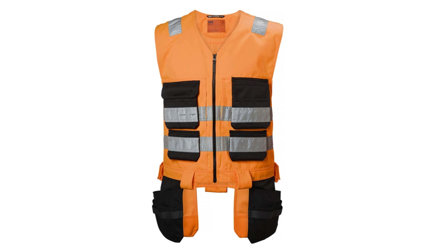 Helly Hansen Orange High Visibility Hi Vis Vest, S