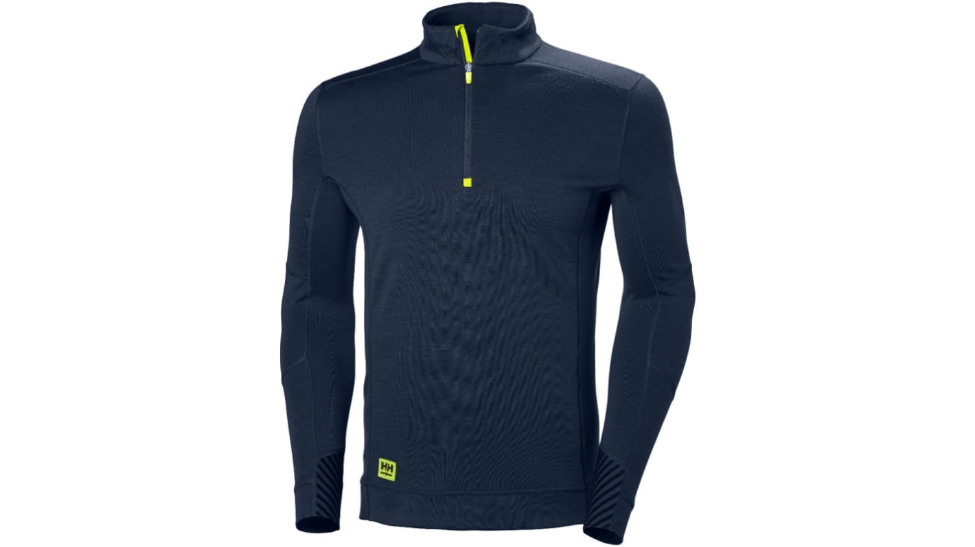 Helly Hansen Navy Polypropylene Base Layer, S