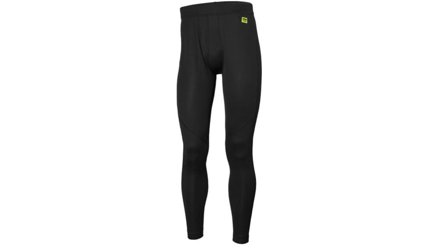 Helly Hansen Black Polypropylene Thermal Long Johns, L