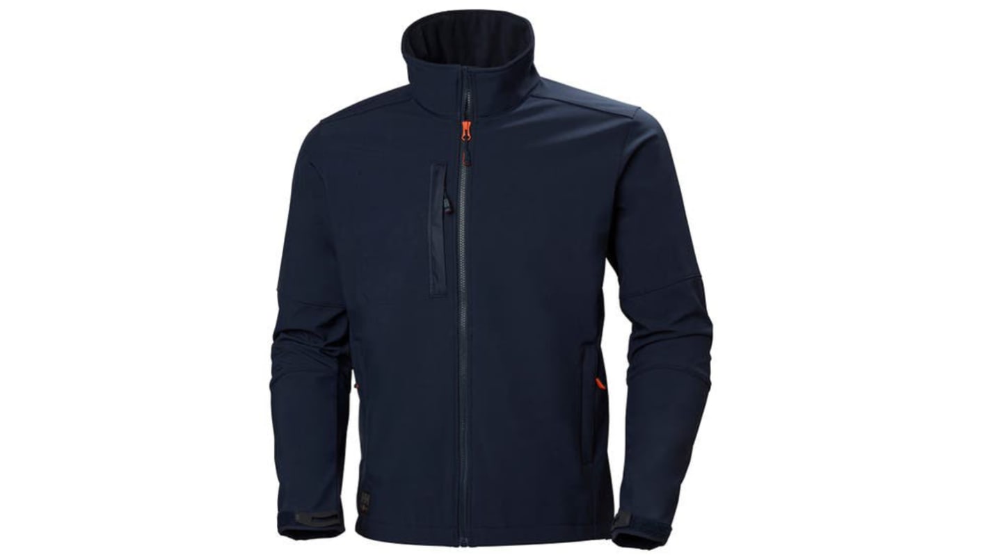 Chaqueta impermeable, XL, Azul marino, Resistente al agua Kensington