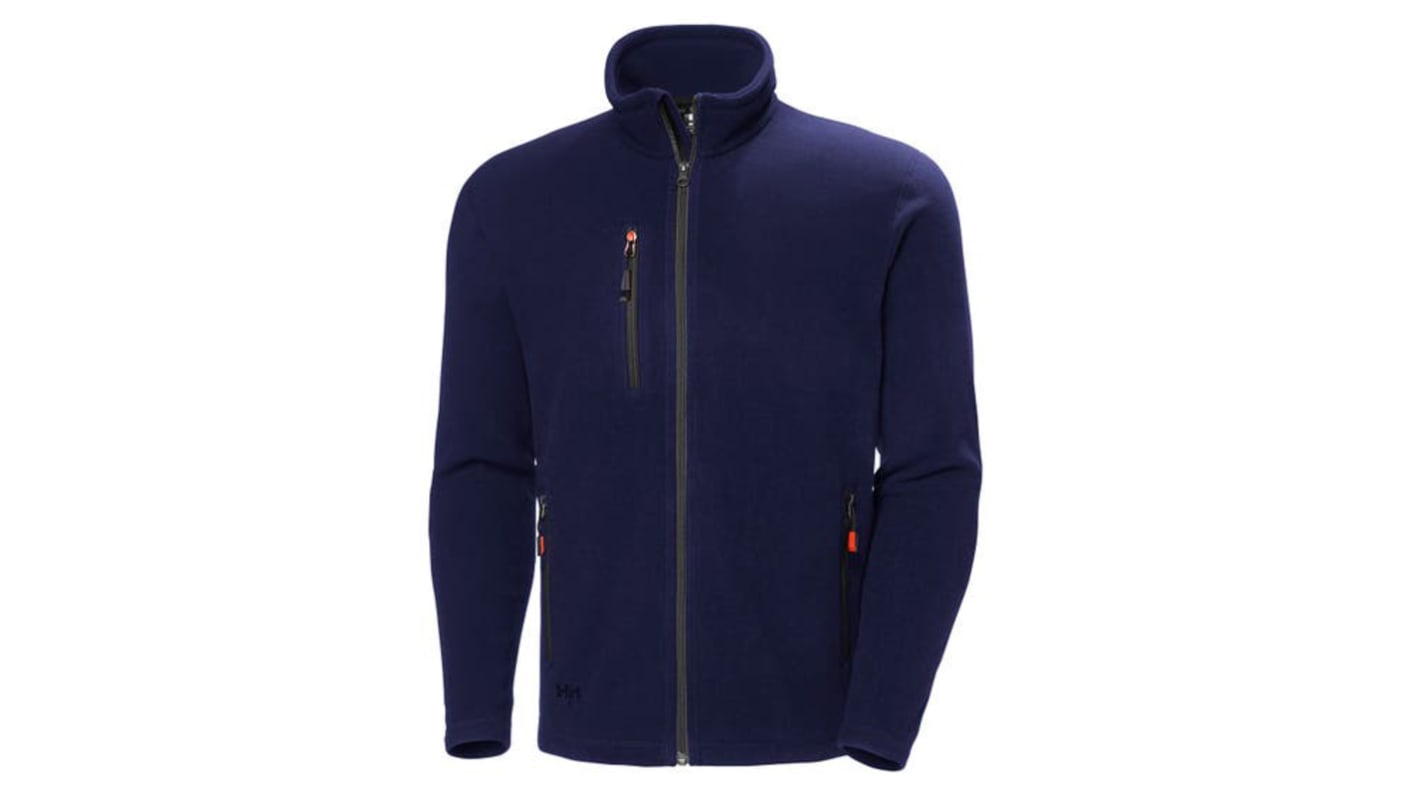 Helly Hansen Oxford Unisex Fleece-Jacke Marineblau, Größe XXL