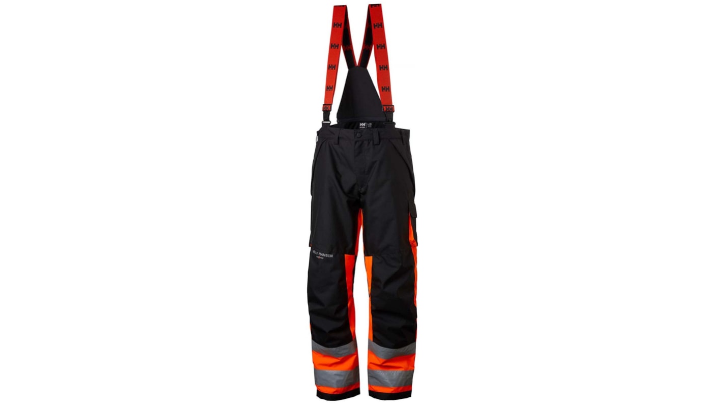 Helly Hansen Alna Black Durable Hi Vis Work Trousers, 37in Waist Size