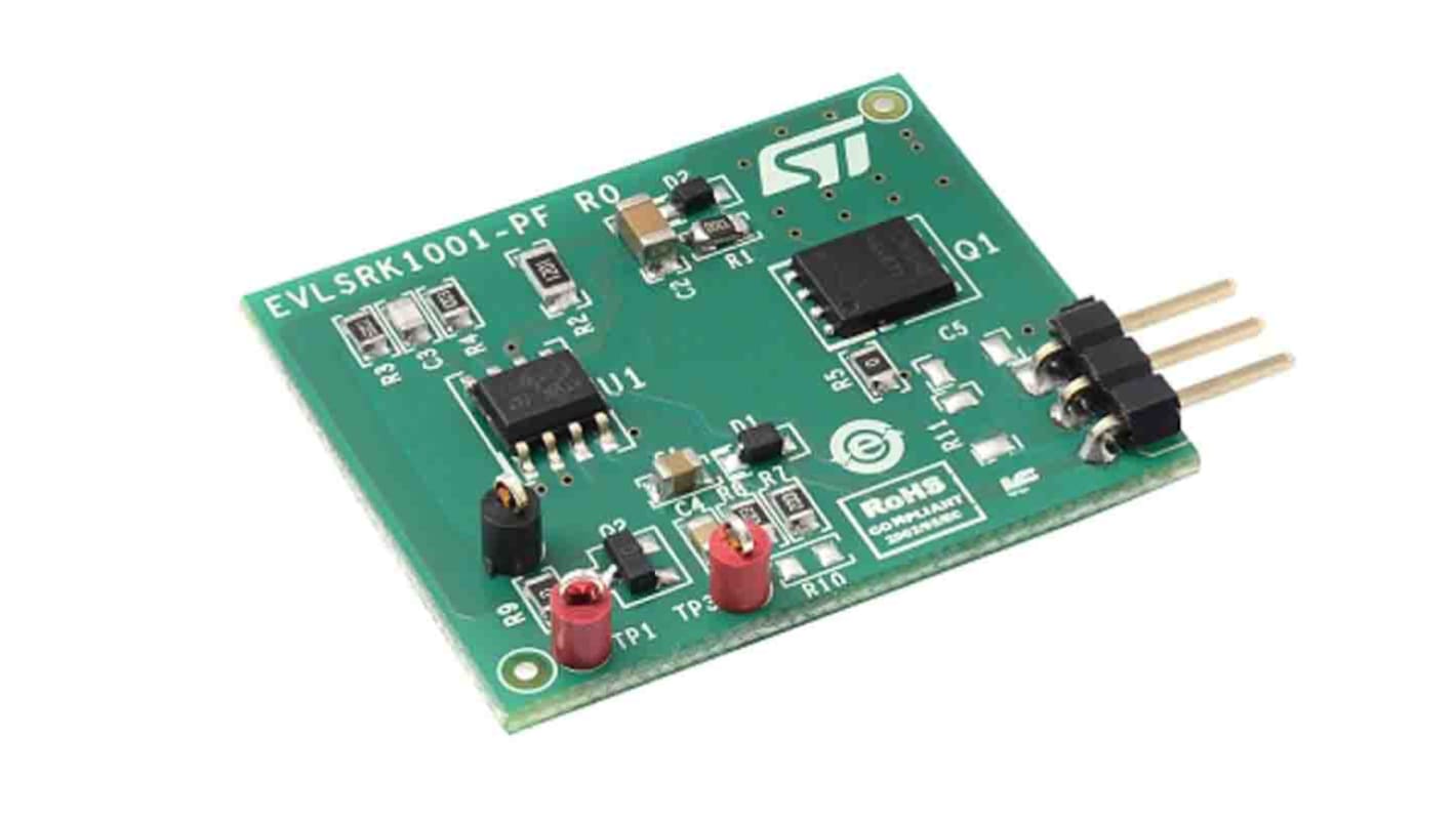 STマイクロ,  電源IC 開発キット, MOSFETゲートドライバ, SR MOSFET 用, EVLSRK1001-PF