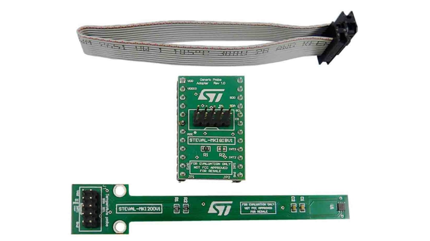 STMicroelectronics Sensorudviklingssæt Temperature probe kit based on STTS22H Evalueringskort