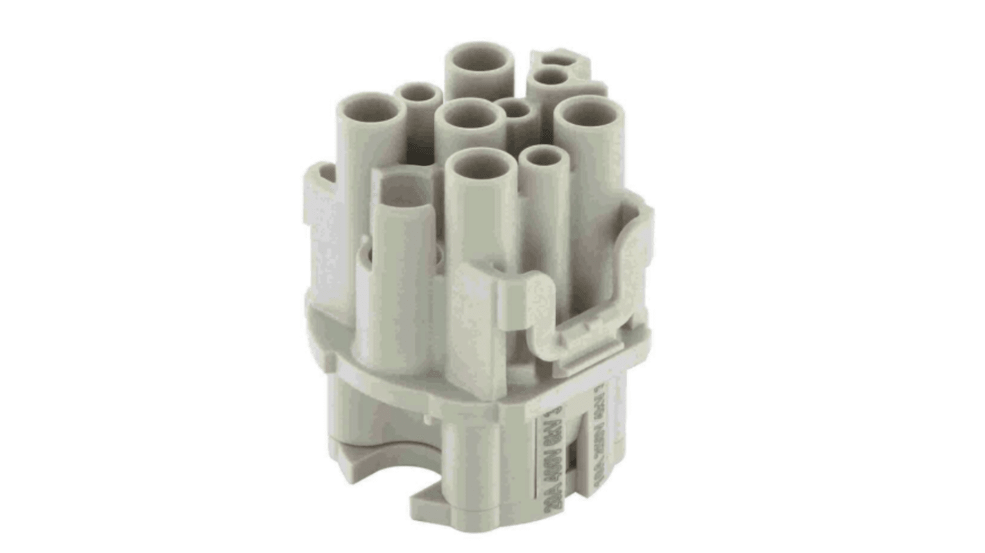 Inserti HARTING, Femmina, serie Han F+B, 20A, 4 vie