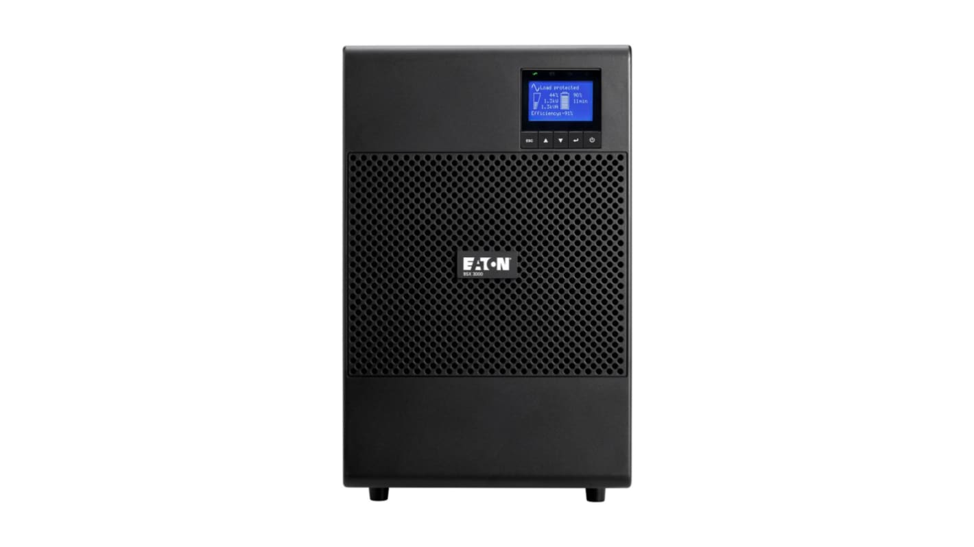 Eaton 190 → 276V ac Input Stand Alone Uninterruptible Power Supply, 3000VA (2.7kW), 9SX