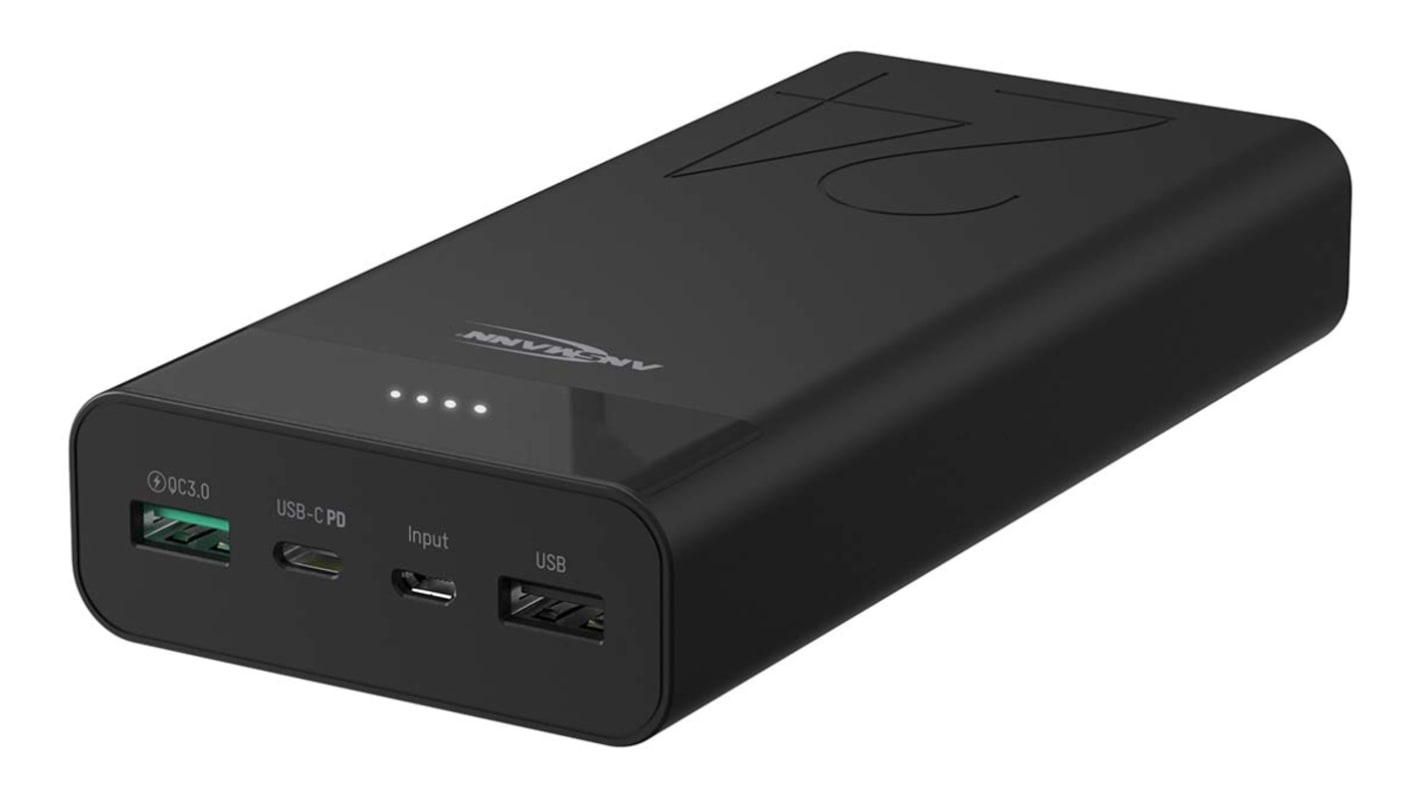 Ansmann 24000mAh Variable Voltage Power Bank Portable Charger