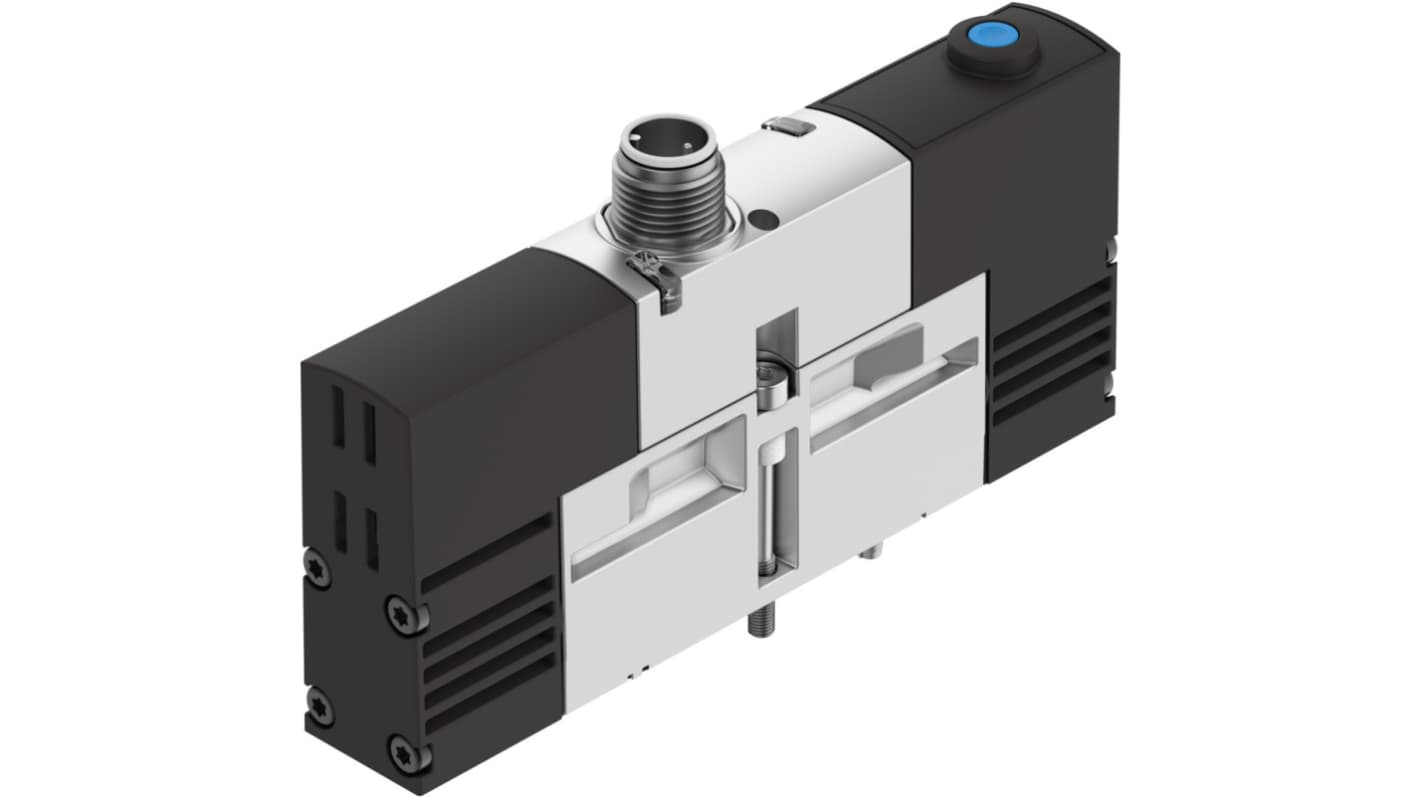 Festo 5/2 Monostable Solenoid Valve - Electrical VSVA Series, 546767