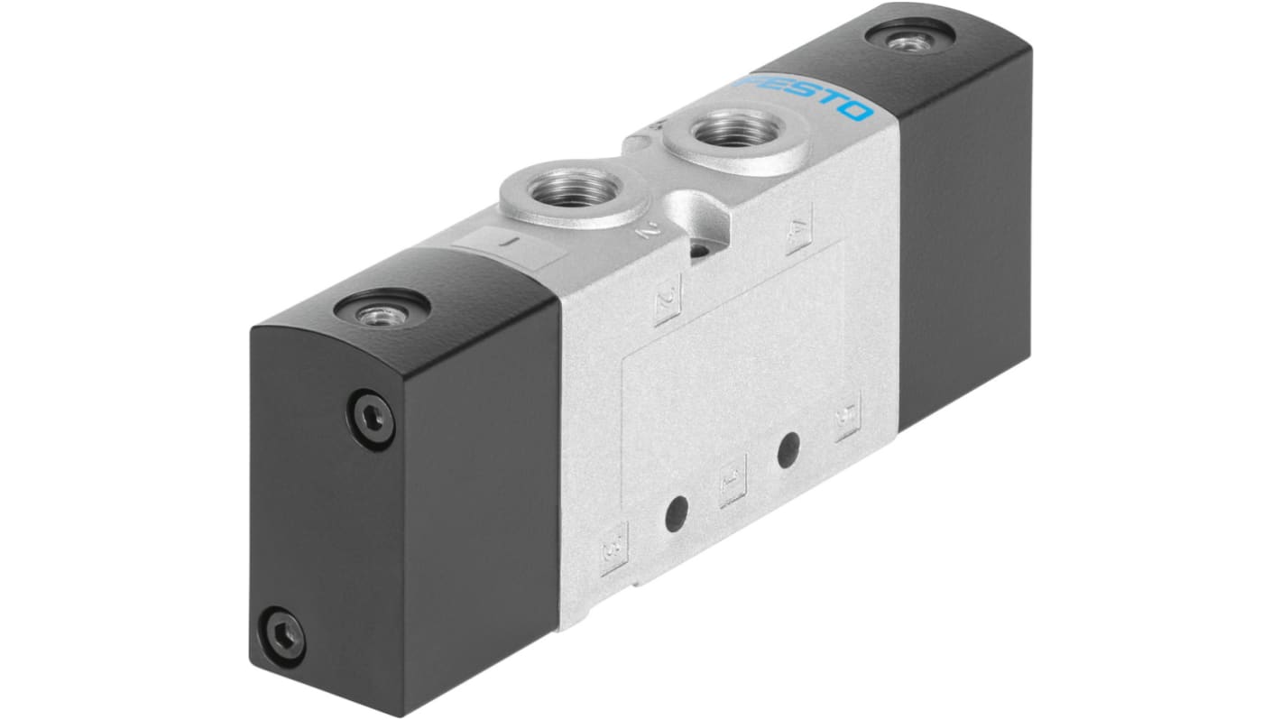 Festo VUWG 575684 Pneumatik-Magnetventil 5/2 Bistable Verteiler G1/8, Pneumatisch-betätigt