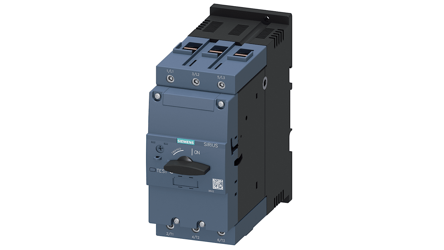 Siemens 80 → 100 A SIRIUS 3RV Motor Protection Circuit Breaker