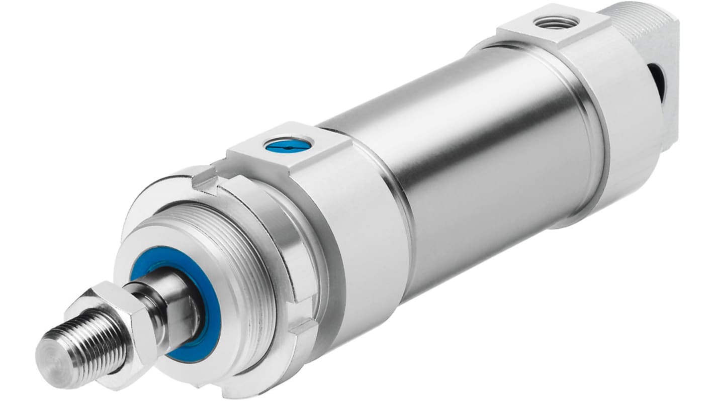 Festo Pneumatic Piston Rod Cylinder - 196381, 40mm Bore, 50mm Stroke, ESNU Series, Single Acting